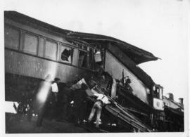 Lemoen, 17 February 1918. Train accident.