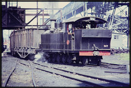 SAR Class H No 307 at coaling stage.