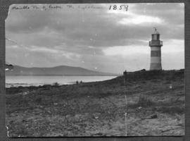 Cape Town, 1859. Mouille Point lighthouse.