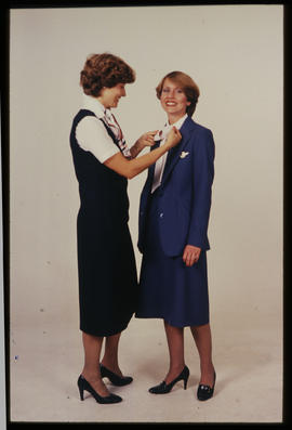 May 1981. New SAA uniforms. Hostess.