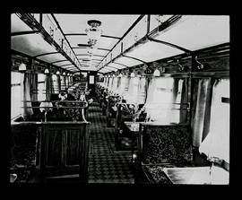 Interior of SAR Type A-24 'Protea' dining car.