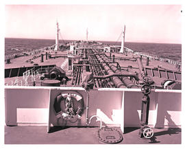 
Oil tanker 'Melo' at sea.

