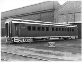 SAR type D-37 1st and 2nd compo main line steel coach no 8630.