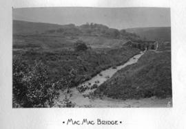 Graskop district, 1914. Permanent bridge near MacMac station. (Dempster Album of Nelspruit - Gras...