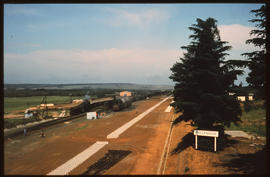Ermelo district, 1975. Construction of Sheepmoor railway station.