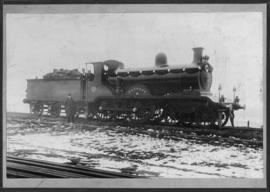 Locomotive No 54 'Empress' of the London Brighton and South Coast Railway that drew the Royal Tra...