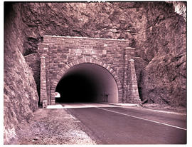 Paarl district, 1949. Du Toitskloof Pass tunnel.