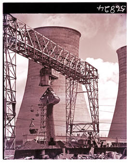 "Vereeniging, 1950. Klip River power station."