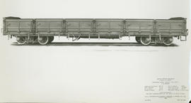 
Side view of SAR bogie dropsided wagon Type DZ-7, built by Metropolitan-Cammel Carriage and Wago...