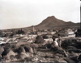 Graaff-Reinet, 1962. View from the north.