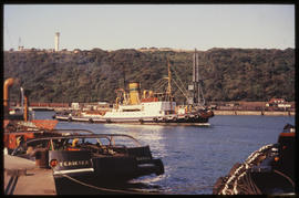 Durban. SAR tugs 'T Eriksen' and 'AM Campbell' in Durban Harbour.