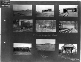 Ladysmith district, September 1924. Nine images of the inspection sheds at Daimana.