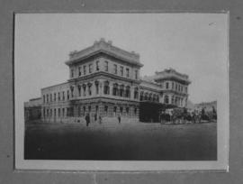 Cape Town, 1888. Station building.