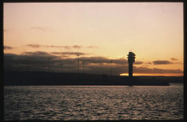 Port Elizabeth, August 1983. Control tower at Port Elizabeth Harbour. [T Robberts]