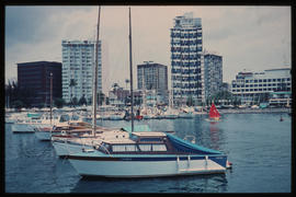 Durban, 1968. Yacht basin in Durban Harbour.