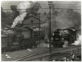 Noupoort, 1946. Railway yard.