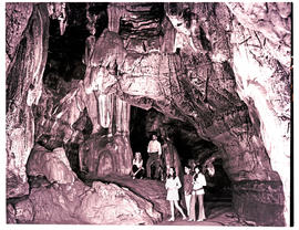 "Nelspruit district, 1970. Inside Sudwala caves."