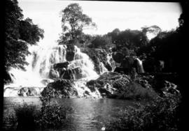 Louis Trichardt, 1932. The top fall of Pepiti Falls.
