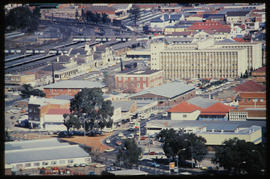 Bloemfontein, August 1984. Railway station and regional office. [T Robberts]