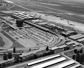 Johannesburg, circa 1979. Jan Smuts Airport. Aerial view.