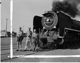 Pretoria, September 1968. Day for railway photographers and enthusiasts.