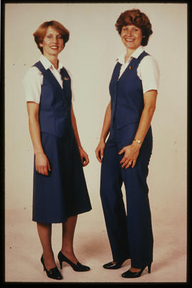 May 1981. New SAA uniforms. Hostesses.