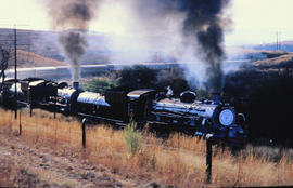 Port Elizabeth, 7 July 1985. 'Sarah Jane' locomotive with Happy Valley Steam Train run by the Tra...