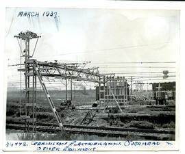 "Johannesburg, 1937. Electrical switchyard at Germiston."