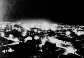 Johannesburg, 1935. Night lights.