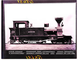 
Port Alfred & Kowie Railway named 'Bathurst' and 'Grahamstown', built by Hunslet Engine Comp...
