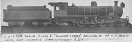 SAR Class 5 'enlarged Karoos', a design of Mr HM Beatty of the CGR based on their Cape 5th class....