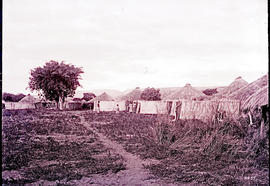 African thatched village
