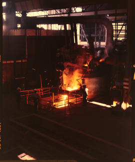 Pretoria, May 1989. Foundry at Koedoespoort. [Sonja Grunbauer]