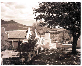 Paarl district, 1952. Babylonstoren farmhouse.
