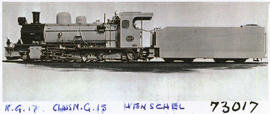 SAR Class NG15 No NG17 built by Henschel & Sohn in 1930.