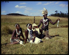 Zululand, 1961. Young Zulus.