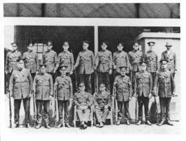 Johannesburg, 1922. Braamfontein railway police.