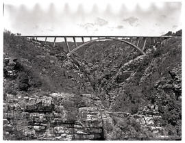 "Plettenberg Bay district, 1961. Storms River bridge."