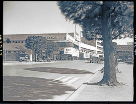 Johannesburg, 1938. Street in business centre of Germiston.