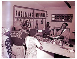 Springs, 1954. KwaThema butchery interior.