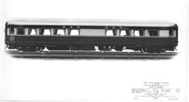 
SAR Type B-3 Nos 695-696. Blue Train lounge car.
