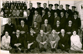 Johannesburg, August 1968. Kaserne Goods Superintendent and senior staff.