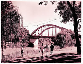 Kroonstad, 1968. Bridge over Vals River.