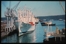 Durban, November 1974. 'SA Constantia' in Durban Harbour. [S Mathyssen]
