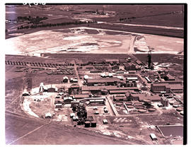 Springs, 1954. Aerial view of gold mine.