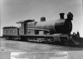 NGR Hendrie 'B' No 275, later SAR Class 1 No 1245, built by North British Loco in 1904.