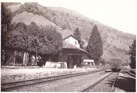 Waterval-Onder, 1953. Railway station.