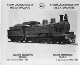 SAR postcard series No 49: SAR Class 17.