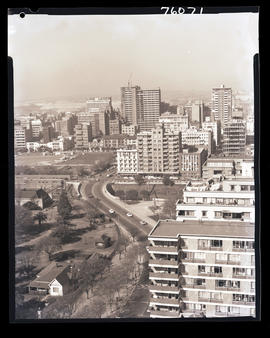 Johannesburg, 1966. View over Hillbrow.