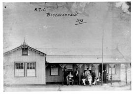 Bloemfontein, 1893. Post office.